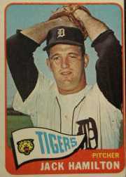 1965 Topps Baseball Cards      288     Jack Hamilton